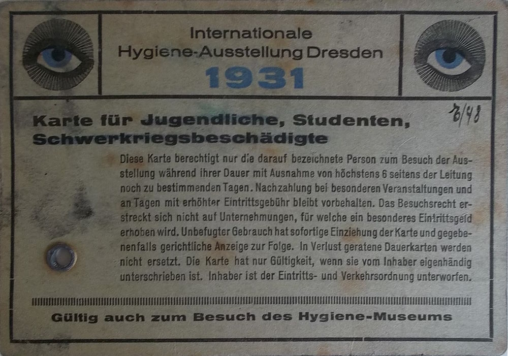 Internationale Hygieneausstellung 1930-31