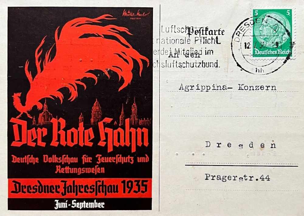 Jahresschau Der Rote Hahn 1935
