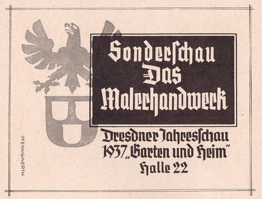 Jahresschau 1937 Garten und Heim