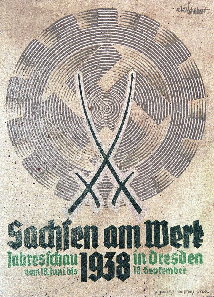 Jahresschau 1938 Sachsen am Werk