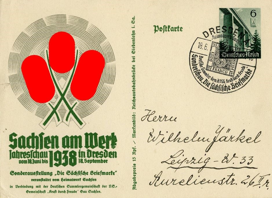 Jahresschau 1938 Sachsen am Werk