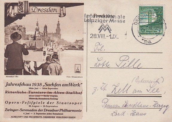 Jahresschau 1938 Sachsen am Werk