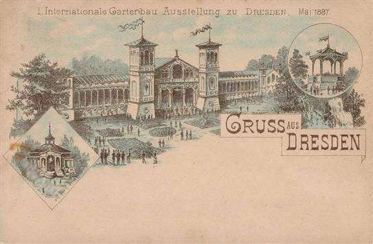 1. Internationale Gartenbau Ausstellung zu Dresden 1887