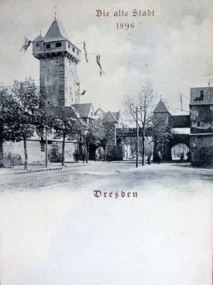 Die alte Stadt 1896