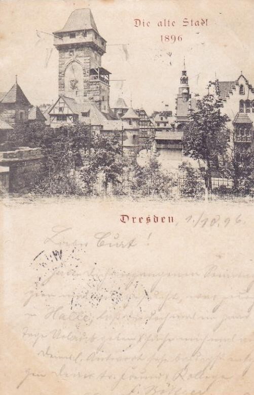 Die alte Stadt 1896