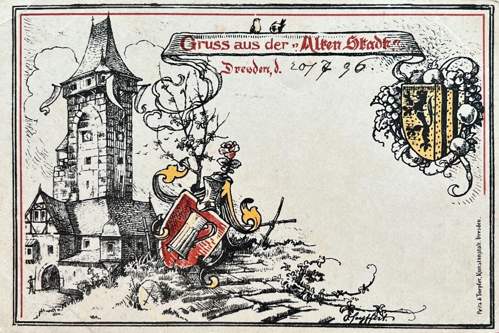 Die alte Stadt 1896