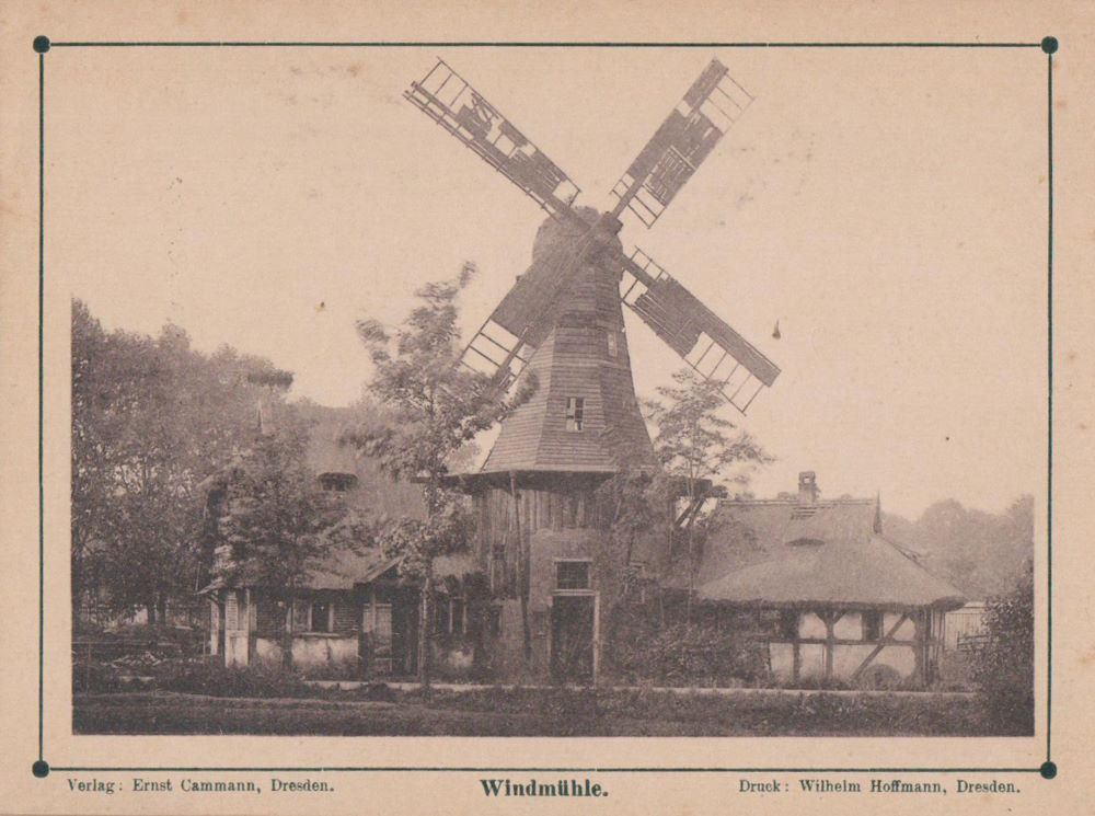 Sächsische Handwerks- und Kunstgewerbeausstellung 1896 Die alte Stadt