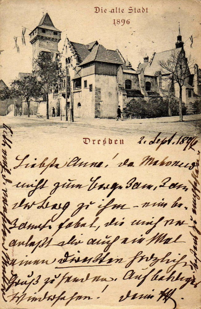 Die alte Stadt 1896