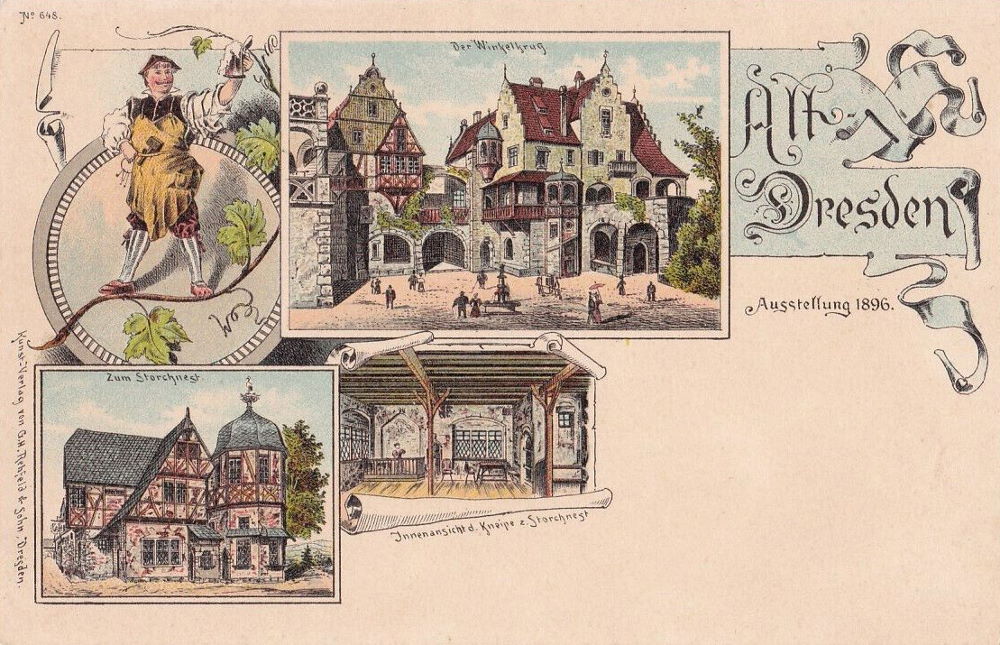 Die alte Stadt 1896