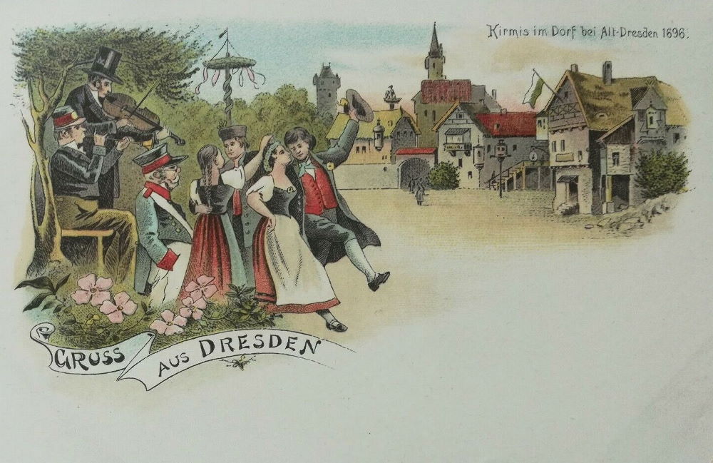 Die alte Stadt 1896