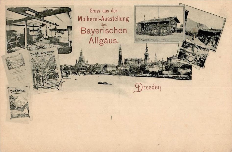 Molkerei-Ausstellung des Bayrischen Allgäus 1898