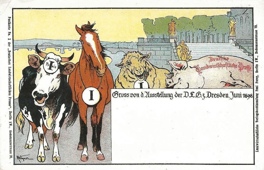 12. Wanderausstellung der deutschen Landwirtschaft 1898