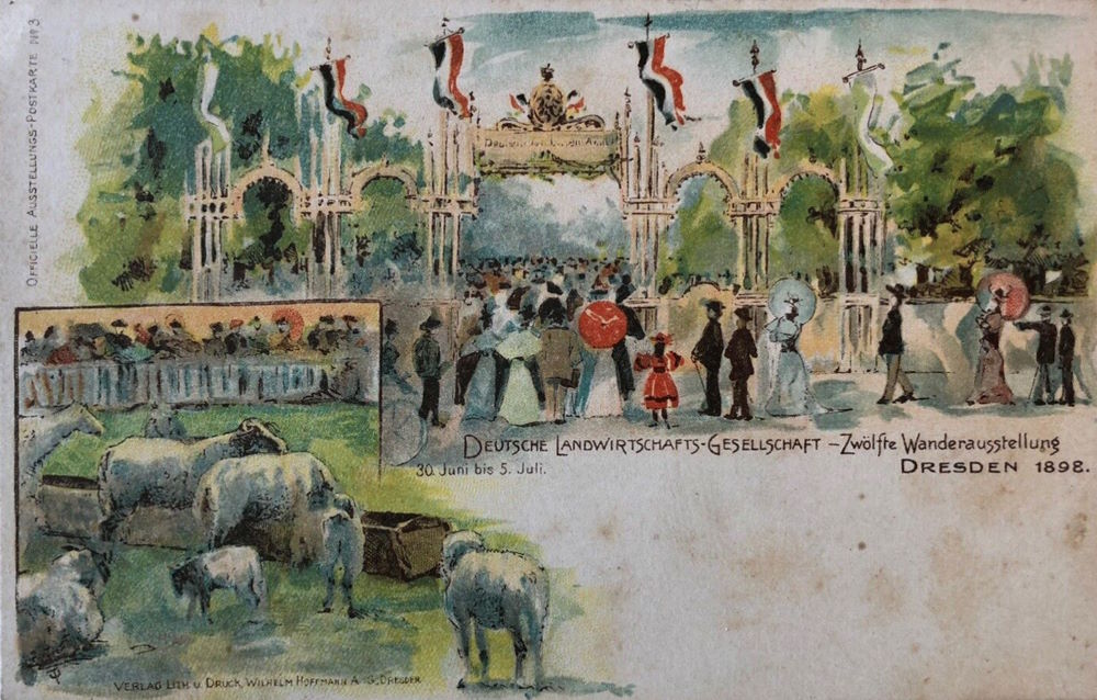 12. Wanderausstellung der deutschen Landwirtschaft 1898
