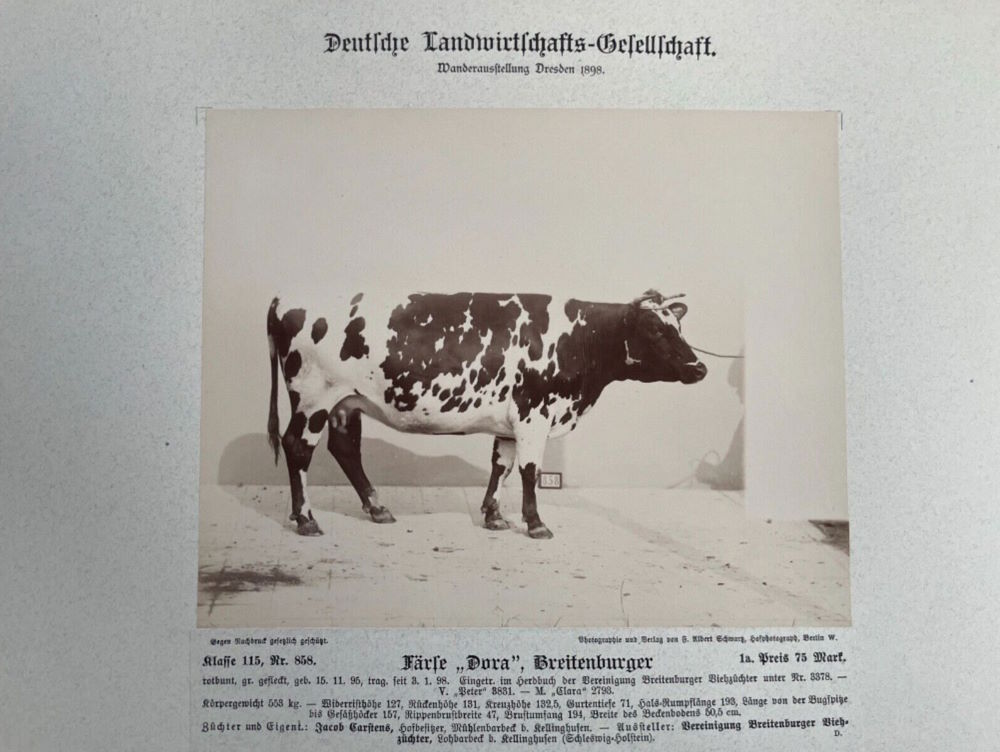 12. Wanderausstellung der deutschen Landwirtschaft 1898