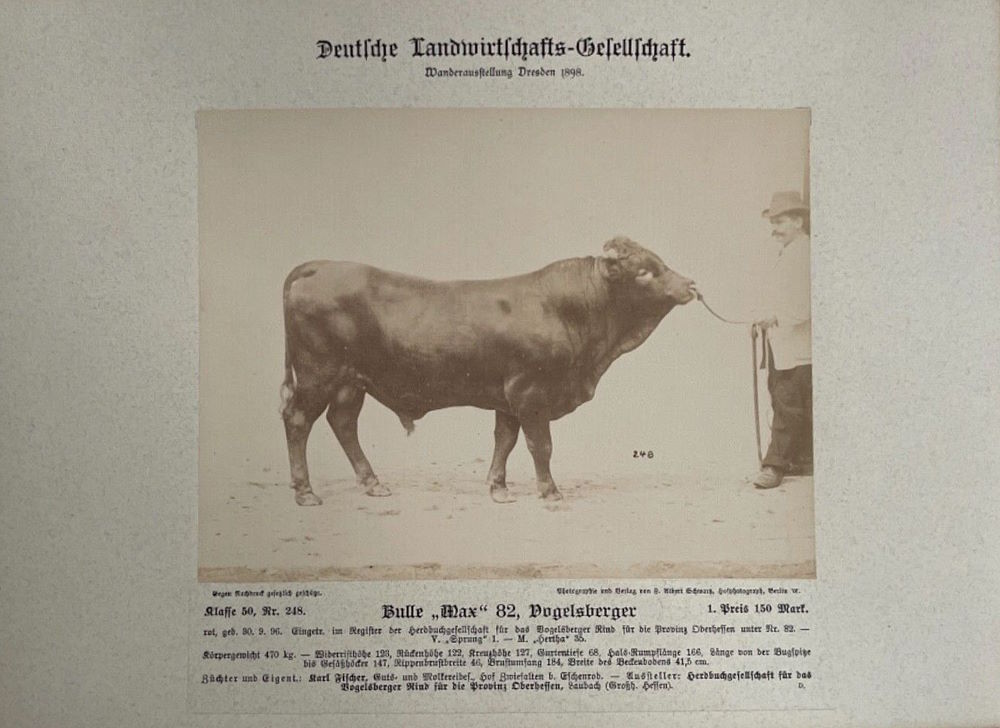 12. Wanderausstellung der deutschen Landwirtschaft 1898