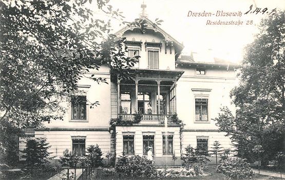 Loschwitzer Straße 1 (Residenzstraße 28) / Händelallee (Marschall-Allee)