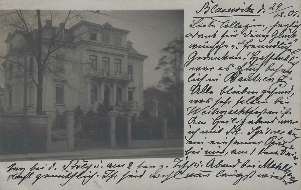 Loschwitzer Straße 5 (-1925 Residenzstraße 29, 1925-26 Residenzstraße 5)