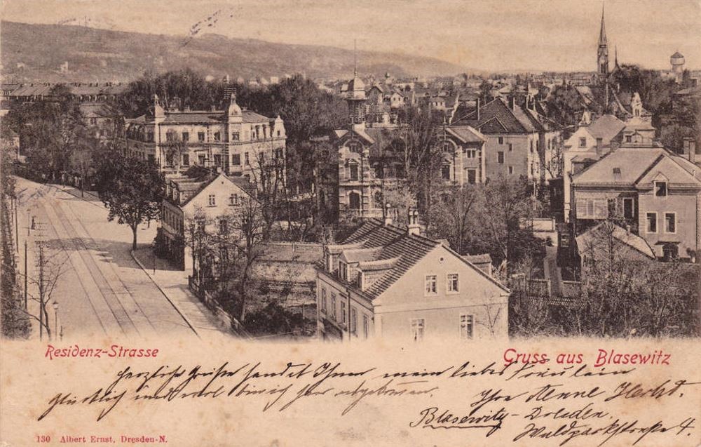 Loschwitzer Straße 44 (-1925 Residenzstraße 8, 1925-46 Residenzstraße 44)