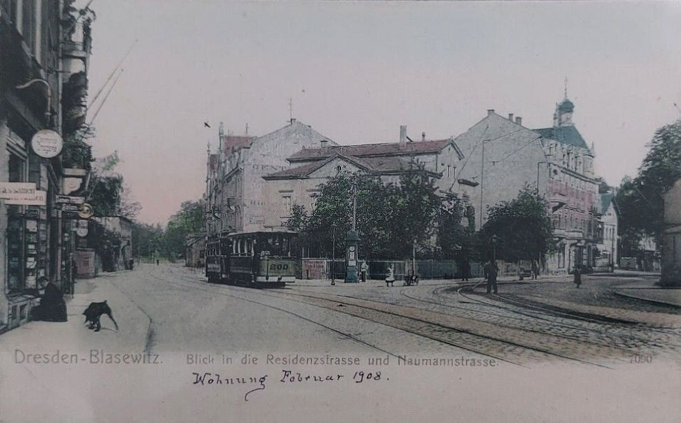 Loschwitzer Straße 53 (-1946 Residenzstraße 53) / Naumannstraße 10