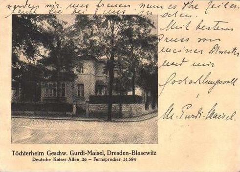 Mendelssohnallee 26 (Deutsche Kaiser Allee 26) / Frankenstraße