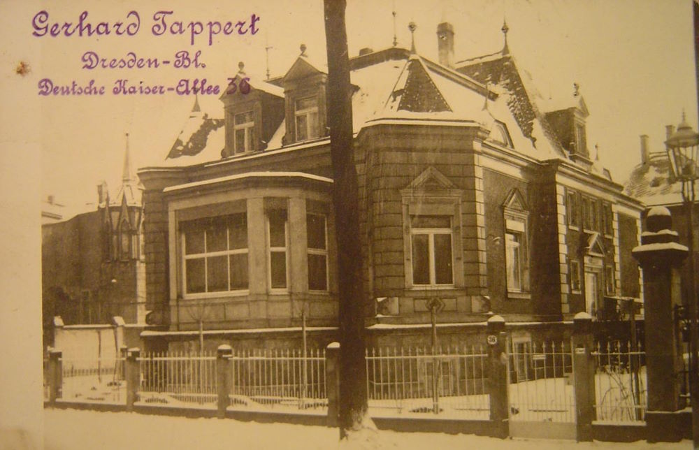 Mendelssohnallee 36 (Deutsche Kaiser Allee 3) / Wägnerstraße (Oststraße)