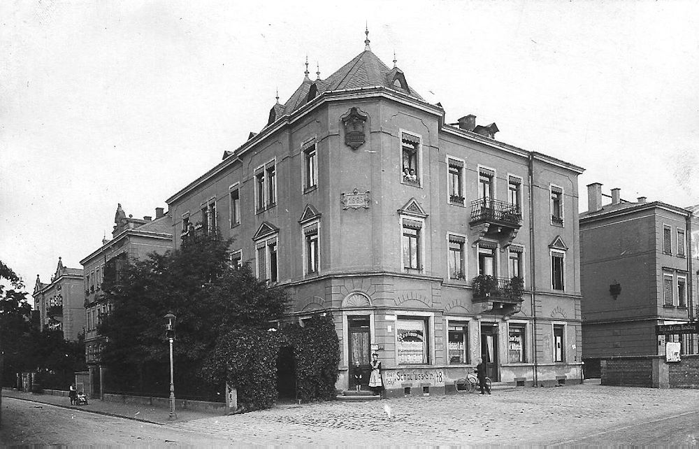 Schaufußstraße 35 (-1925 Schaufußstraße 48) / Wehlener Straße