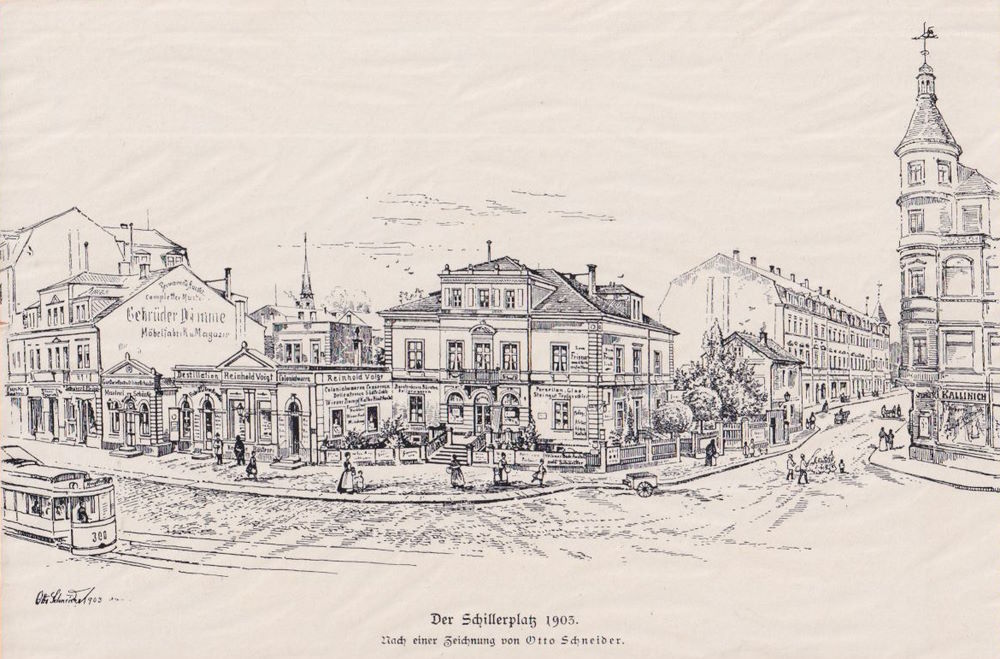 Schillerplatz - ab 1892