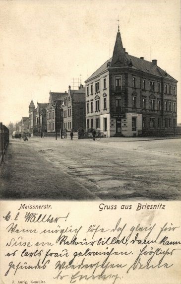 Alte MeiÃŸner LandstraÃŸe 27 (Meissner Straße 27, Meissner Straße 25) / Gottfried-Keller-Straße