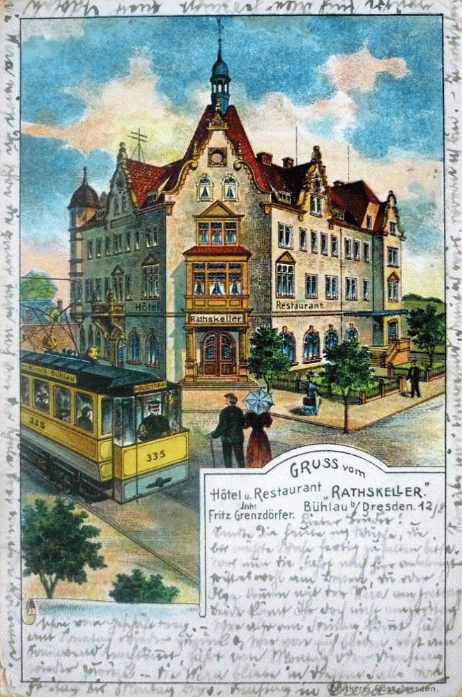 Bautzner LandstraÃŸe 130 (Bautzner Straße 56) / Neukircher Straße (Darkehmer Straße)