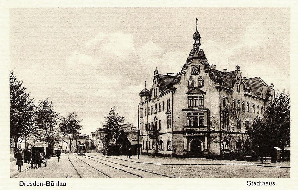 Bautzner LandstraÃŸe 130 (Bautzner Straße 56) / Neukircher Straße (Darkehmer Straße)