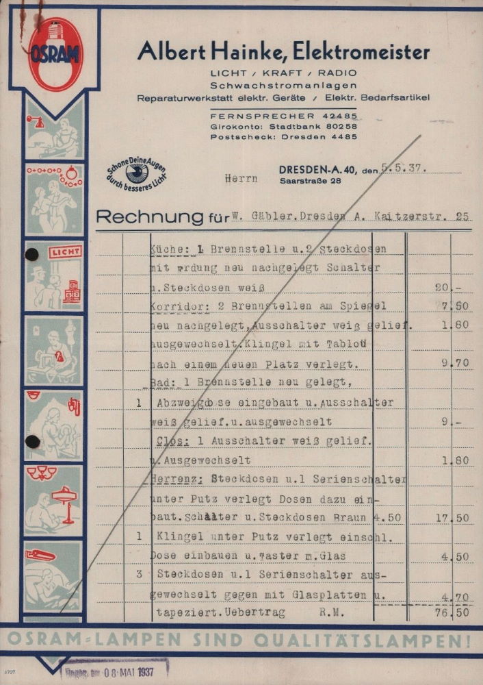 Saarstraße 28 (Bismarckstraße 21)