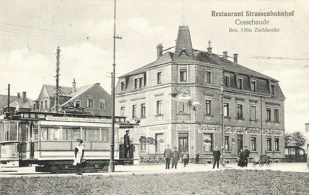 GrÃ¼ner Weg 26 (1930 Grüne Weg 1) / Dresdner StraÃŸe