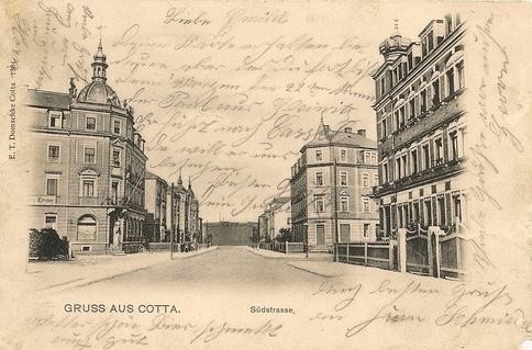 Grillparzerstraße 20 (Südstraße 20) / Tonbergstraße