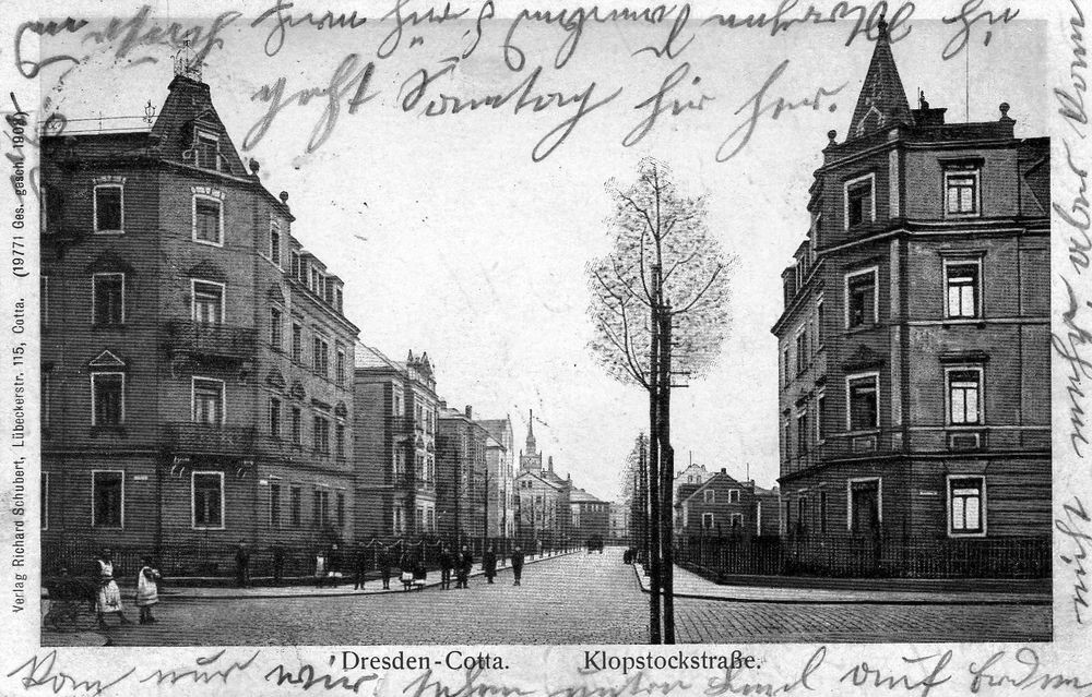 Klopstockstraße 20 / Werkstättenstraße