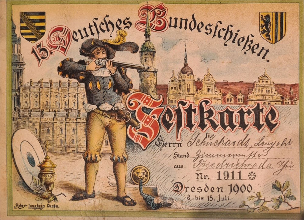 13. Deutsches Bundesschiessen 1900