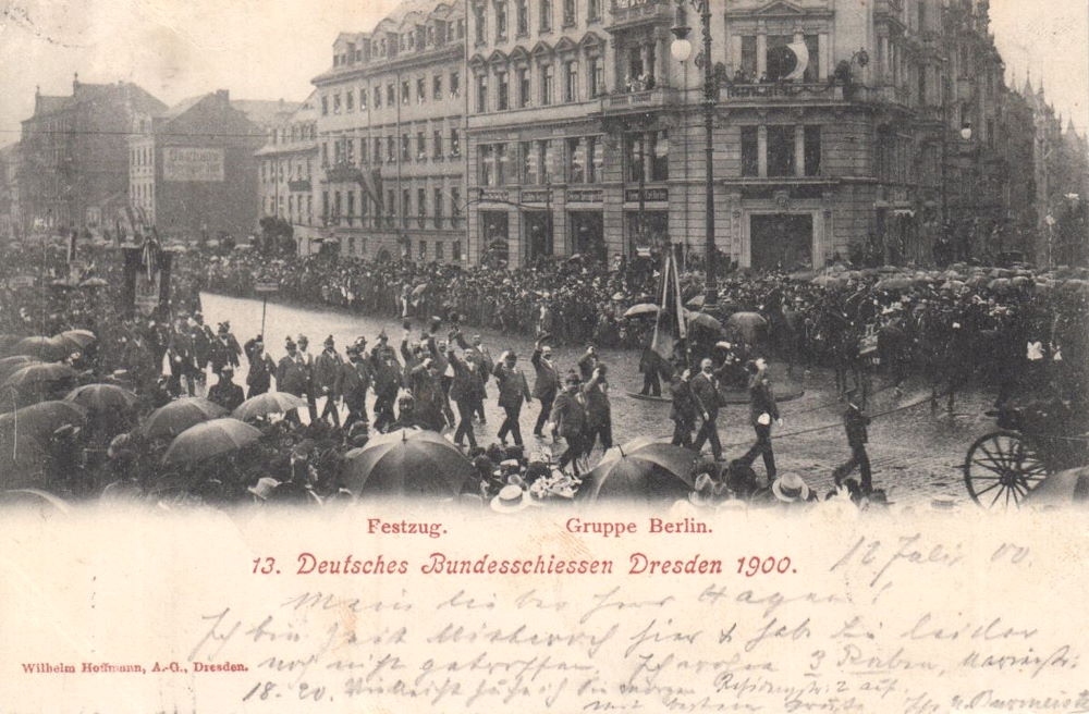 13. Deutsches Bundesschiessen 1900
