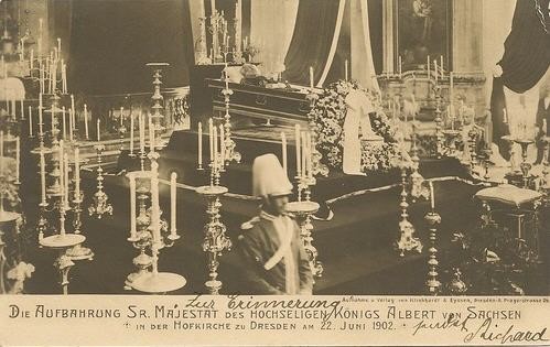 1902 Tod König Albert