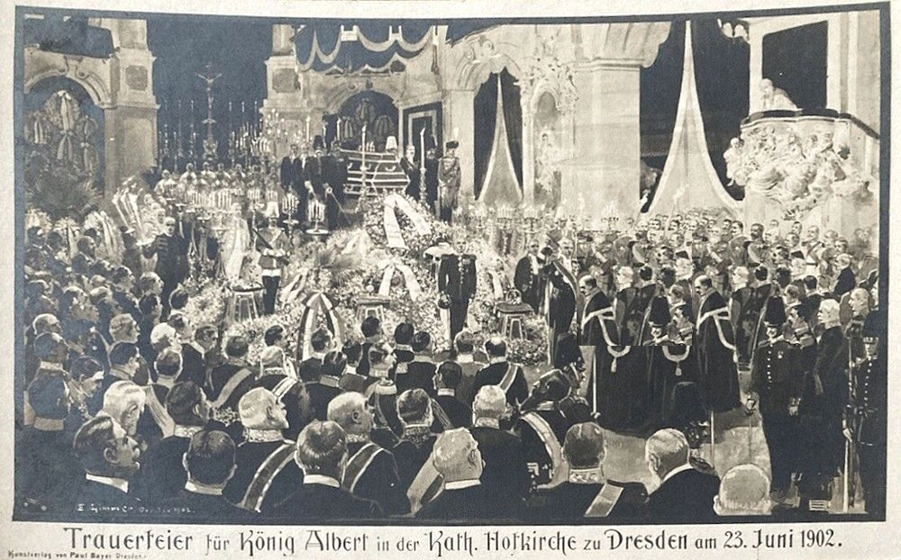 1902 Tod König Albert
