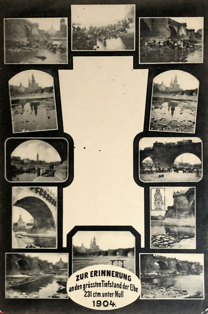 1904 Niedrigwasser