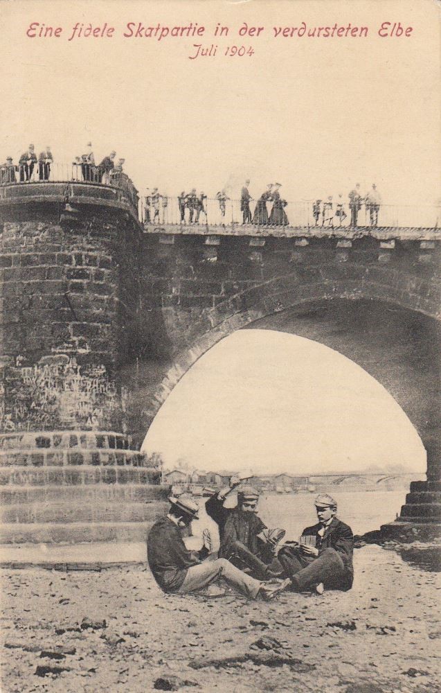 1904 Niedrigwasser