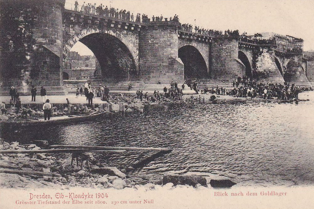 1904 Niedrigwasser