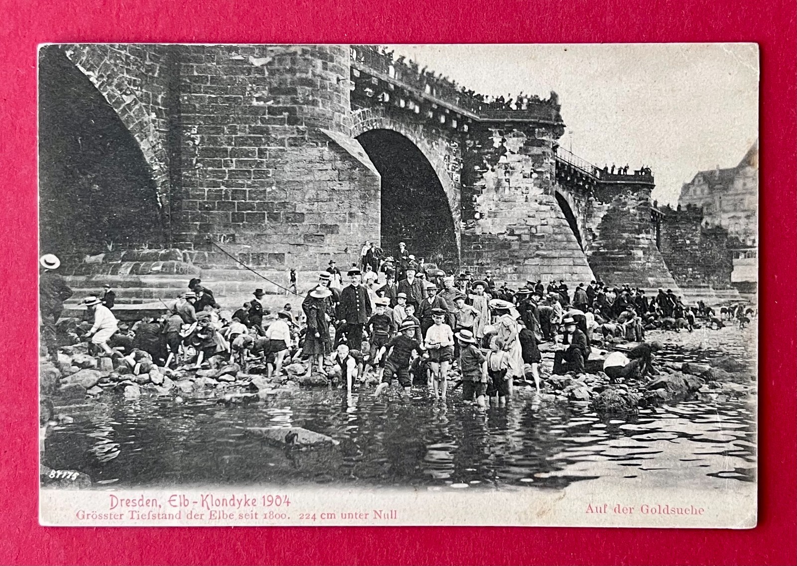 1904 Niedrigwasser