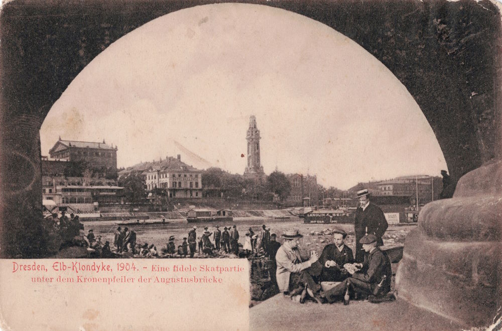 1904 Niedrigwasser