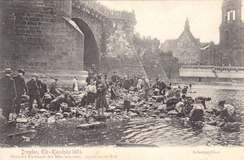 1904 Niedrigwasser