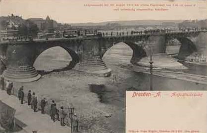 1904 Niedrigwasser