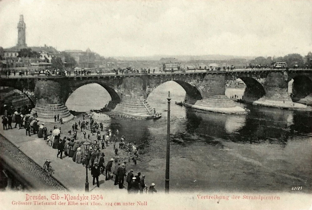 1904 Niedrigwasser