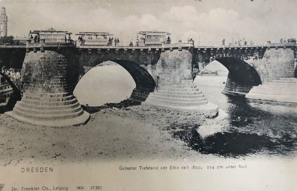 1904 Niedrigwasser