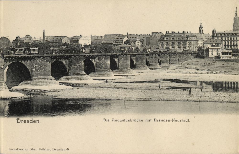 1904 Niedrigwasser