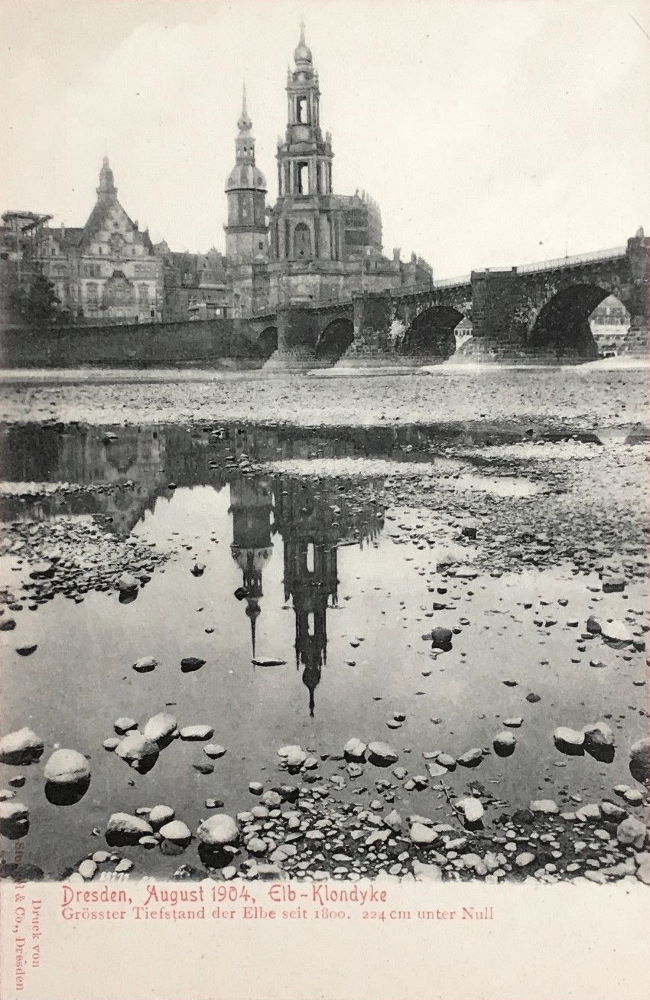 1904 Niedrigwasser