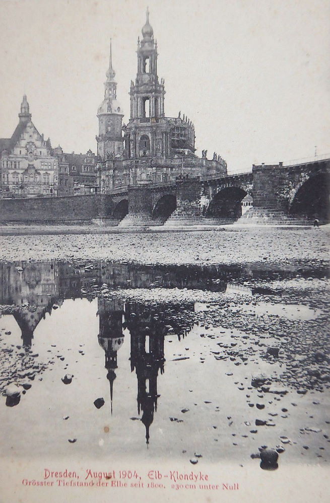 1904 Niedrigwasser